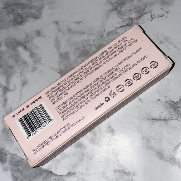 Pretty Vulgar Love Birds Lip duo. Matte liquid lipstick and clear gloss - Picture 3 of 8